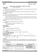 Tuần 26 - Tiết 50. Điều chế Hidro - Phan ứng thế