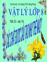 Bài 19 - Vật lý 8