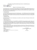 Hướng dẫn sử dụng SGK thí điểm tiếng Anh lớp 3 và bộ thiết bị dạy học