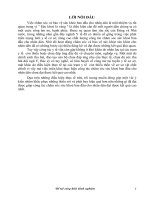 GIÁO dục bảo vệ môi TRƯỜNG  trong giảng dạy môn địa lý