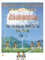 Chăm sóc cây trồng, vật nuôi (Tiết 2)