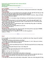 6 đề thi HSG môn sinh 9