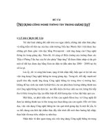 ứng dụng công nghệ thông tin trong giảng dạy