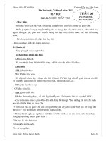 giao an 5 tuan 26 mot cot KNS