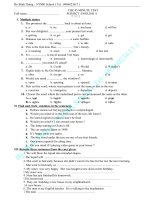 Test EL 8 No 3 ( Nang cao )