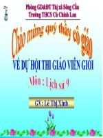 VIỆT NAM SAU CHIẾN TRANH THẾ GIỚI