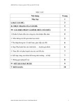 Công tác quản lí HS của một GV chủ nhiệm lớp