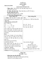 giao an lop 1 buoi chieu tuan 26