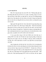 luận văn đại học sư phạm  Sử dụng Phần mềm Cabri 3D trong dạy hoc chương đường thẳng và mặt phẳng trong không gian. quan hệ song song