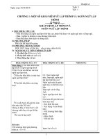 Giáo án Tin 11 đầy đủ theo tiết