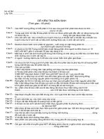 kiem tra sinh 10- 45 phut  ki 2 nang cao de 1