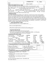 Ôn tập và kiểm tra AV 8 cả năm cực hot