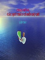Chương III - Bài 2: Bảng tần số các 