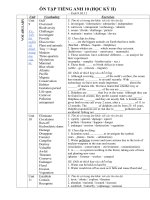 On tap Unit 9-10-11 (Lang. Focus)