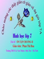 Tiet 45: On tap chuong II (su dung ban do tu duy)
