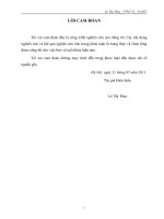 luận văn thạc sĩ Nghiên cứu giải pháp nâng cao thu nhập từ trồng mía cho các hộ nông dân tại xã Châu Khê, huyện Con Cuông, tỉnh Nghệ An