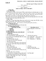 Giao an lop 4 - tuan 25 -  năm 2011