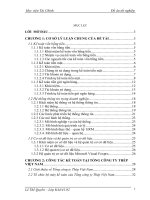 đồ án công nghệ thông tin Xây dựng hệ thống kế toán vốn bằng tiền ở Tổng công ty Thép Việt Nam