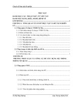 đồ án công nghệ thông tin Xây dựng phần mềm quản lý nhập, xuất hàng tại công ty TNHH Tú Mai.