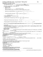 điền khuyết: ôn tập chương dao động điện từ-sóng ánh sáng