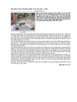 BẢN ĐỒ TƯ DUY-PP TRỊ HS LƯỜI