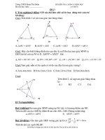 đề kiểm tra hình 7 chương 2 có đáp án
