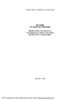qui tình kỹ thuật an toàn điện trong công tác vận hành quản lý sửa chữa đường dây và trạm điện