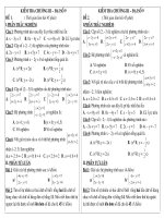 4 đề kiểm tra chương III DS 9