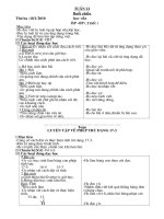 giao an lop 1 buoi chieu tuan 21