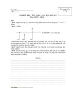 de kiem tra 1 tiet GDCD lop 11