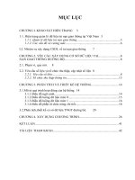 đồ án công nghệ thông tin Phân tích thiết kế hệ thống thông tin quản lý tai nạn giao thông đường bộ