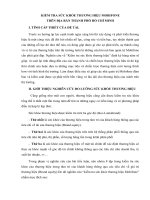 Tiểu luận Phương pháp nghiên cứu khoa học KIỂM TRA SỨC KHỎE THƯƠNG HIỆU MOBIFONE TRÊN ĐỊA BÀN THÀNH PHỐ HỒ CHÍ MINH