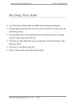 báo cáo thực hành cấu trúc máy tính