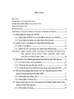 Luận văn thạc sỹ: Quản lý rủi ro tín dụng tại chi Nhánh Ngân hàng Công thương Thái nguyên