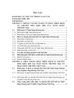 Luận văn thạc sỹ: Phát triển dịch vụ chuyển tiền kiều hối tại Ngân hàng thương mại cổ phần Công thương Việt Nam
