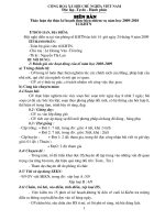 BIÊN BẢN THẢO LUẬN CHỈ TIÊU