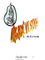 giáo trình Công nghệ vi sinh