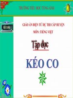 Kéo co tập đọc lớp 4