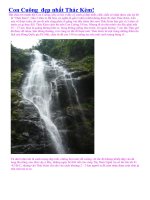 Thuyết minh về một DLTC của Nghệ An