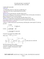 tài liệu hóa học -cao phân tử hợp chất đa chức tạp chức
