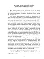 Su dung câu hỏi trắc nghiệm trong KTĐG HS... Sinh 6