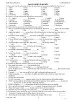 BÀI TẬP NÂNG CAO TIẾNG ANH 12 - UNIT 15