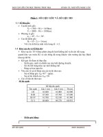 BÀI tập lớn TIN học TRONG TRẮC địa