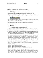 Hướng dẫn EXCEL