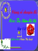 bài 20 An toàn trên đường đi học