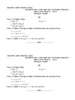 Đề đáp án KT 1 tiết GT_12 Lần 3