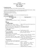 giao an lop 2 tuan 24 sang + chieu