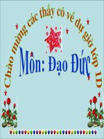 Bài 11- đi bộ đúng quy định