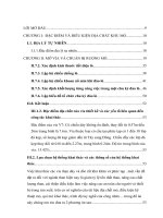 Thiết kế mở vỉa và khai thác cho khu II  cánh gà, mỏ than vàng danh từ mức +100 đến mức  200 đảm bảo sản lượng 1 8 triệu tấnnăm