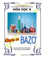 ài liệu dạy thêm, học thêm chuyên đề Bazơ hóa học lớp 9